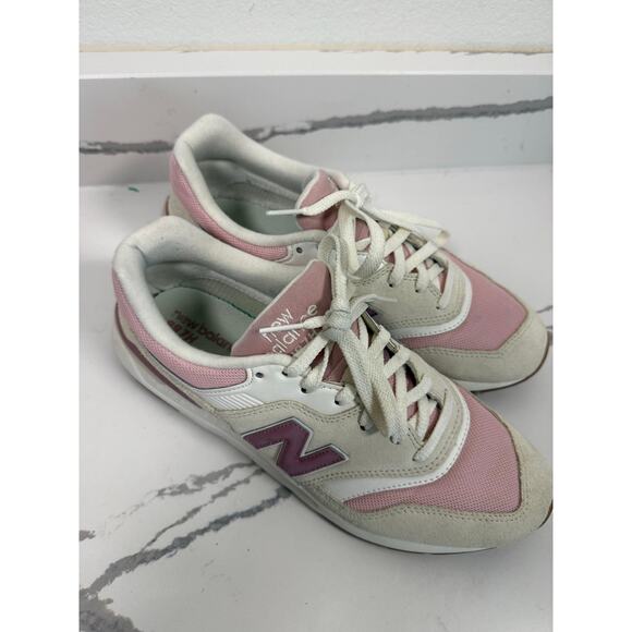 New Balance 997H Women's Sneakers Tennis Shoes Pink on Pink White Size 10 - Picture 4 of 11